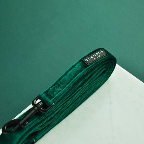 Luxe Velvet Lead Forest Green