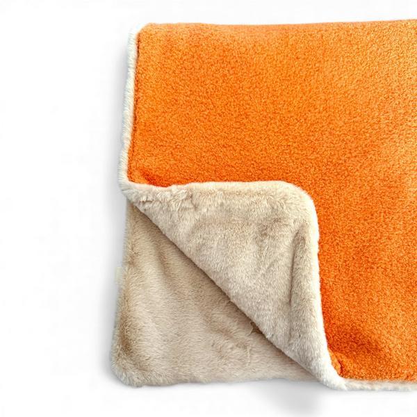 Teddy Blanket Chocolate and Cream