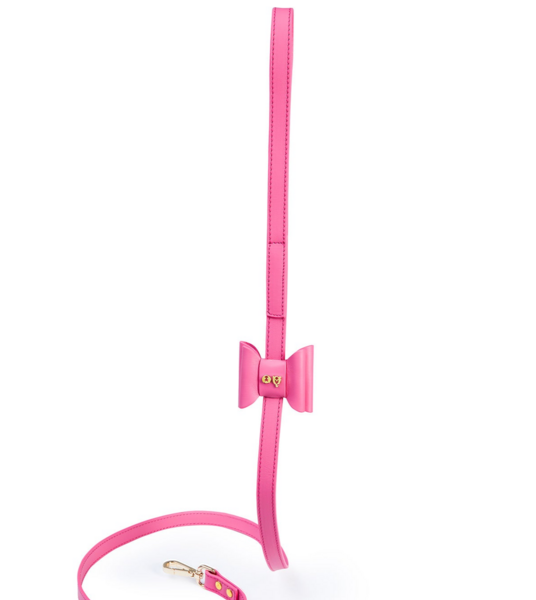 Pink Bow Leash