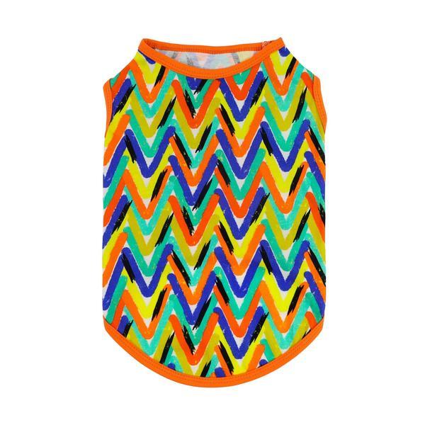 Creative Tee with Vibrant Graphic Print