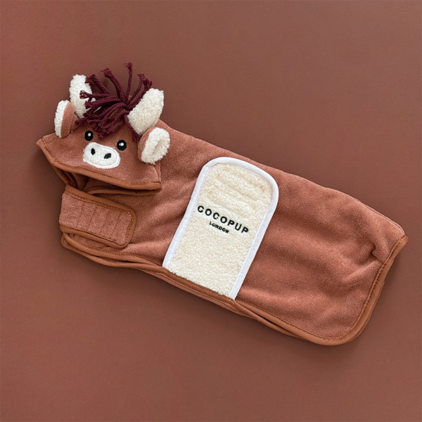 Highland Cow Drying Robe