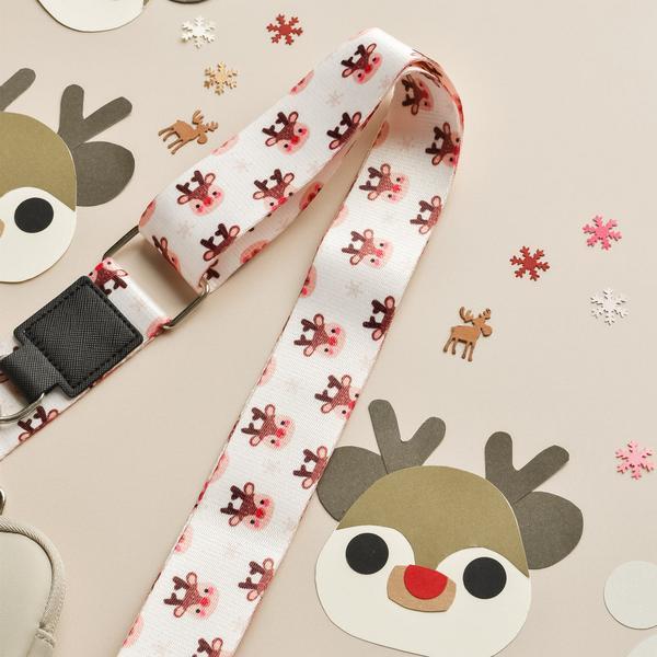 Festive Reindeer Bag Strap