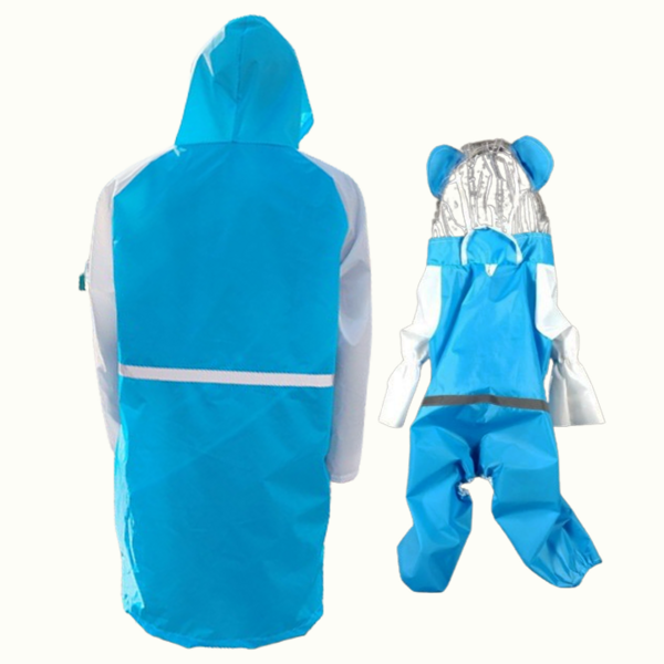 Reflective Matching Raincoat