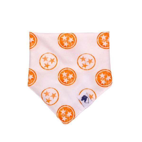 Tennessee Orange Tri-Star Bandana