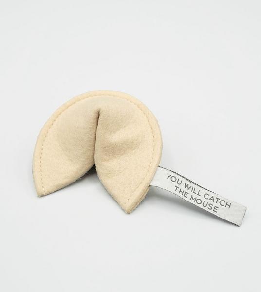 Fortune Cookie Catnip Felt Toy