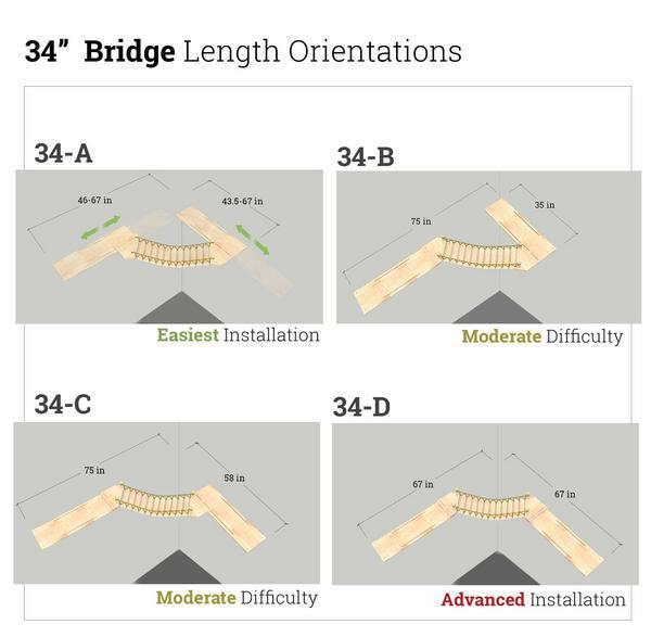 Corner Shelf Bridge