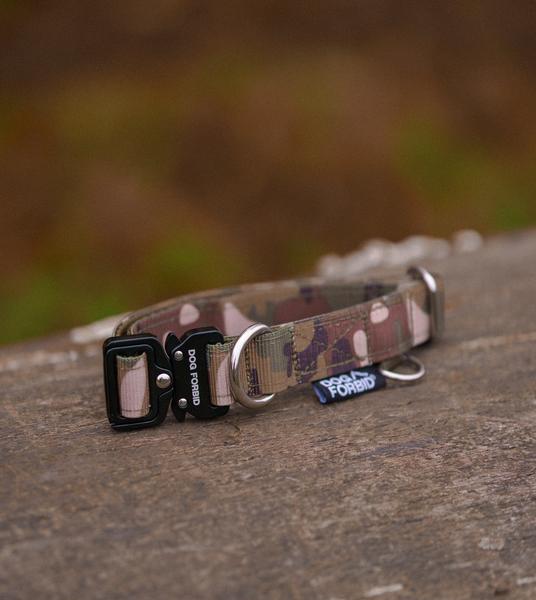 Buckle Collar Camo And Khaki
