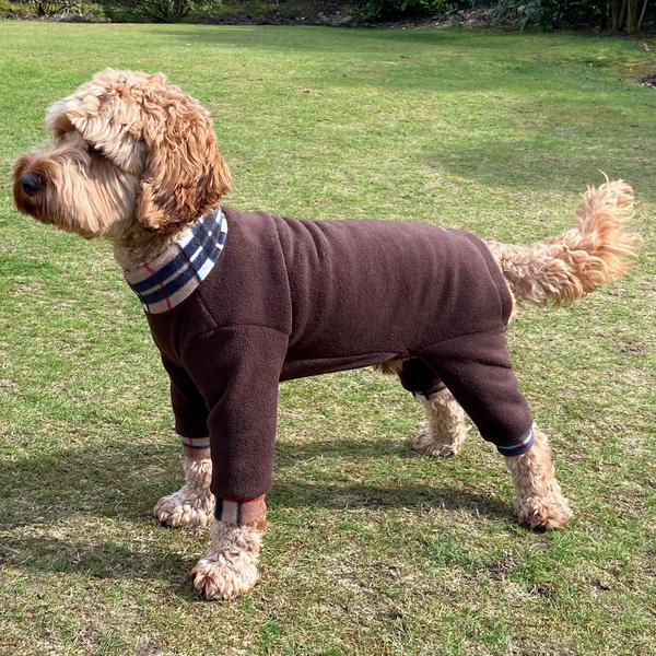 4 Leg Fleece Suit Check Tartan Collection