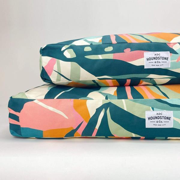 Abstract Tropics Pillow Bed