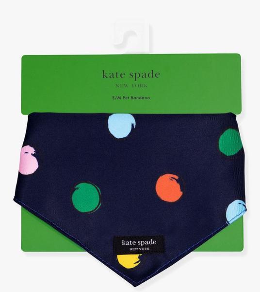 Watercolor Dot Pet Bandana S M