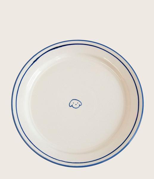 Icon Plate with Hand-Painted Rim