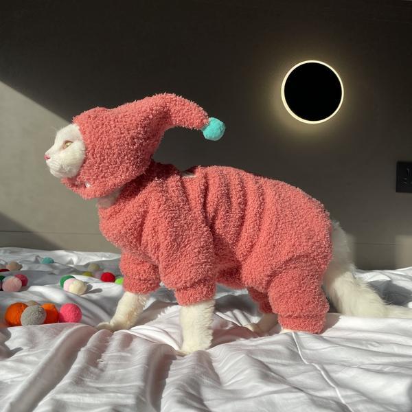 Sphynx Onesies With Hat