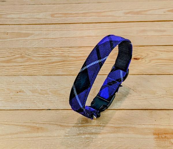 Purple Tartan Collar