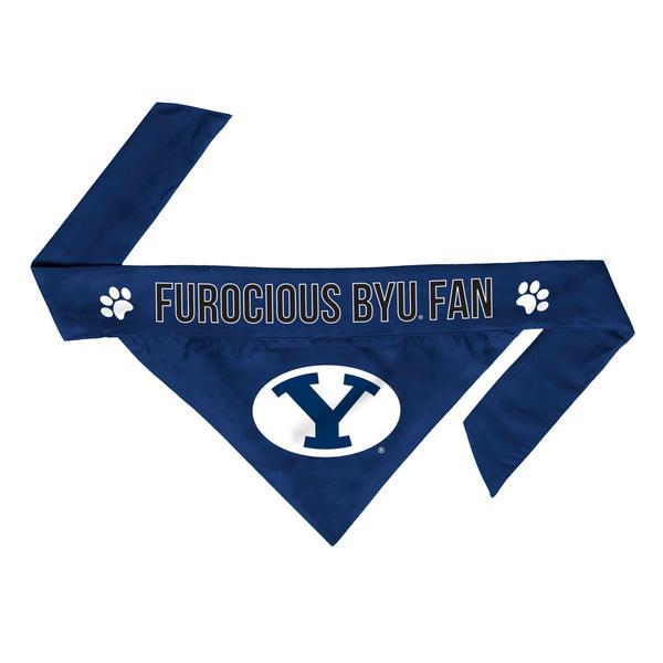 Pet Bandana With Team Logo And Paisley Designs