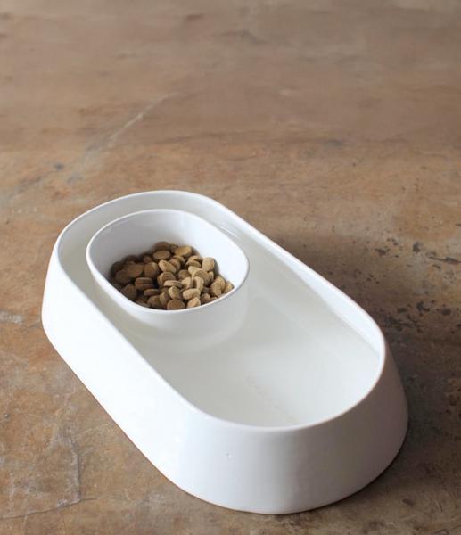Ceramic Food and Water Bowl