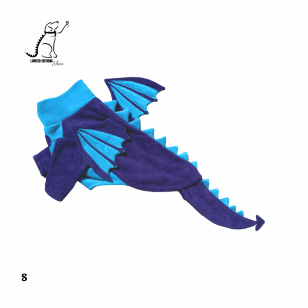 Small Limited Edition Dragon Jumper With Wings And Detachable Tail
