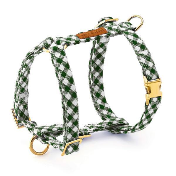 Evergreen Gingham Harness