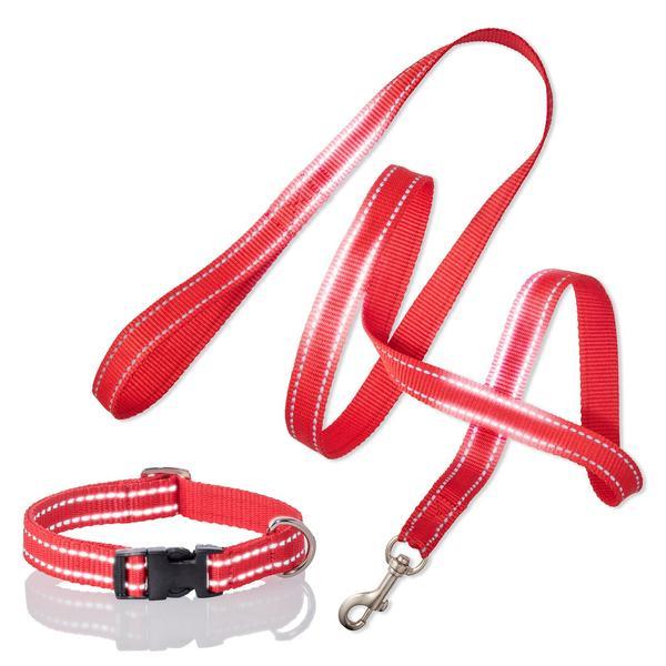 Hardy Reflective Leash And Collar Set