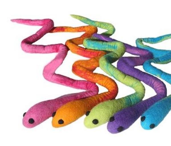 Snake Felt Toy