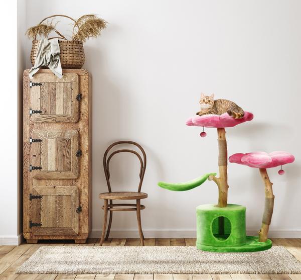 Azalea Floral Cat Tree
