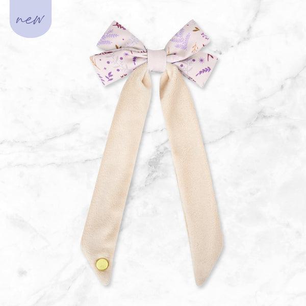 Bow Hair Clip Chiswick Oyster