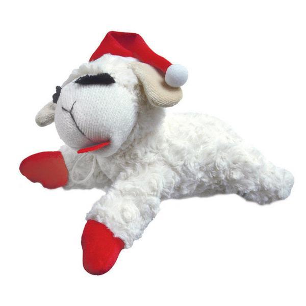 Holiday Lamb Chop Squeaky Toy