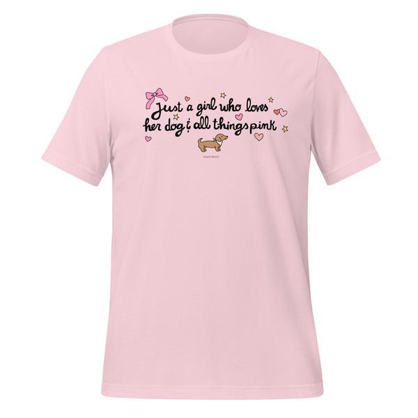 Just A Girl Tee Shirt