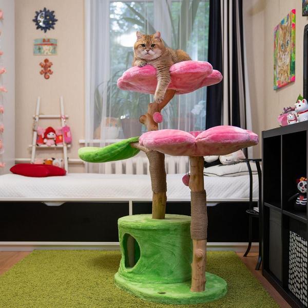 Azalea Flower Cat Tree