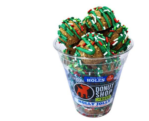 Christmas Donut Holes Seasonal Holly Jolly Recipe Treats
