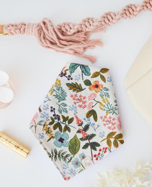Wildflower Canvas Bandana