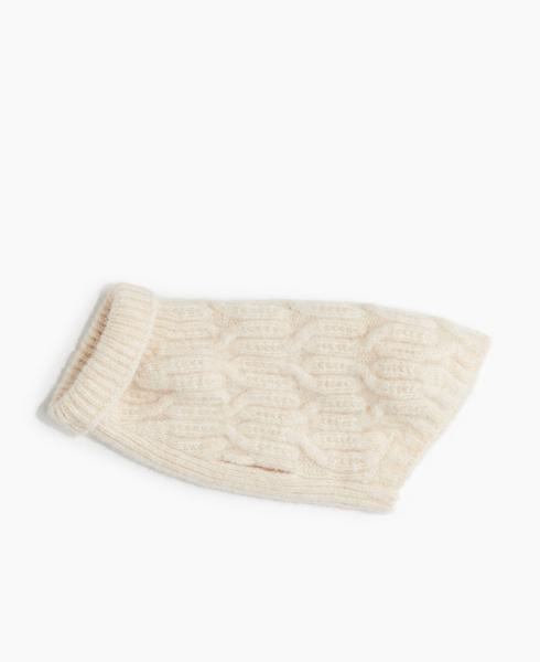 Cable-Knit Turtleneck Sweater