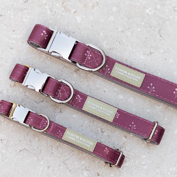 Fabric Collar Flower Print