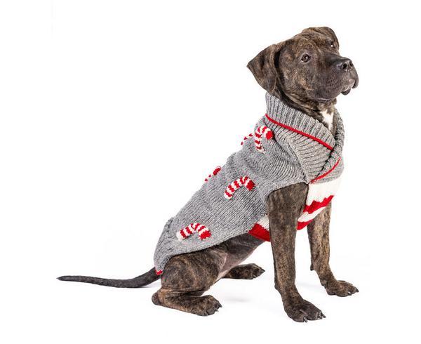 Holiday Candy Cane Sweater