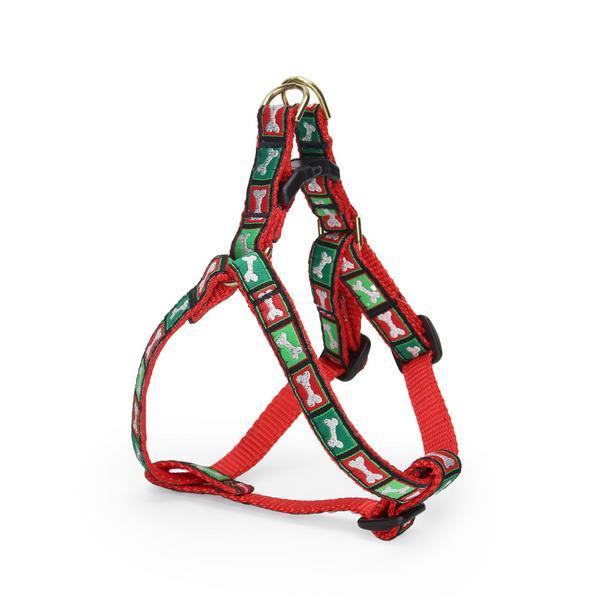 Christmas Bones Small Breed Harness