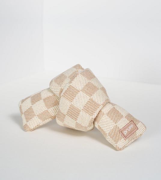 Checkered Knot Plush Toy