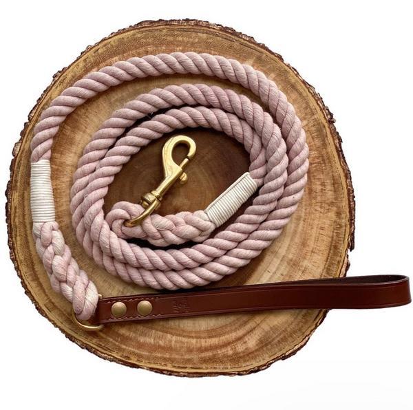 Rosé Rope Leash
