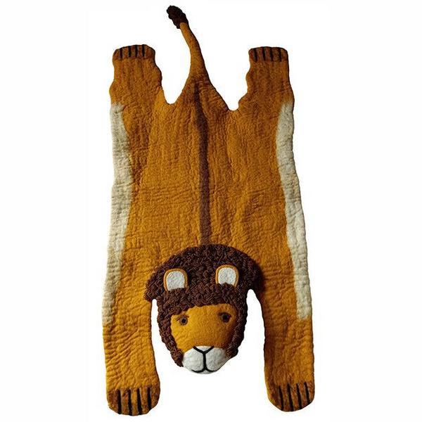 Lion Shaped Rug