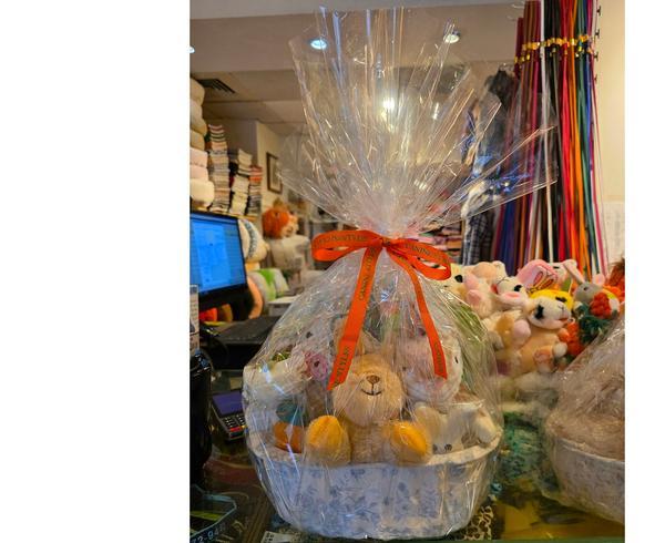 Easter Basket With Toys And Treats