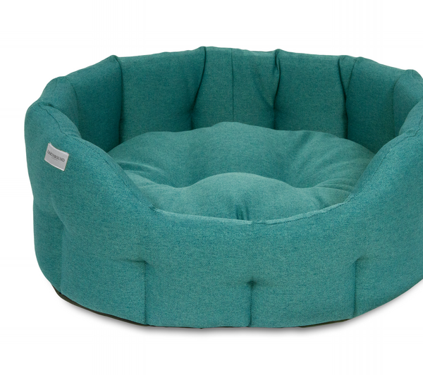 Round Camden Bed Teal