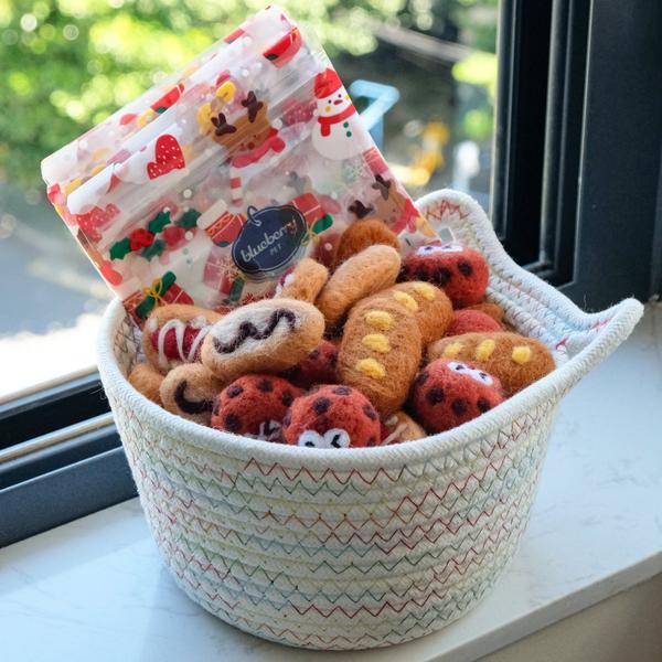 Handmade Wool Felt Toy Set Bakery-Inspired Collection