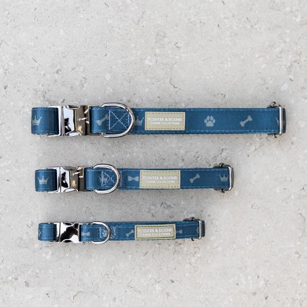 Fabric Collar Toby Print