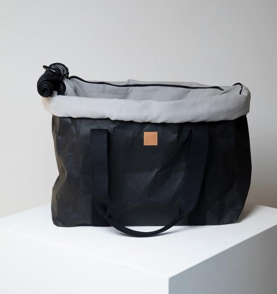 Carrier Bag In Cotton And Net