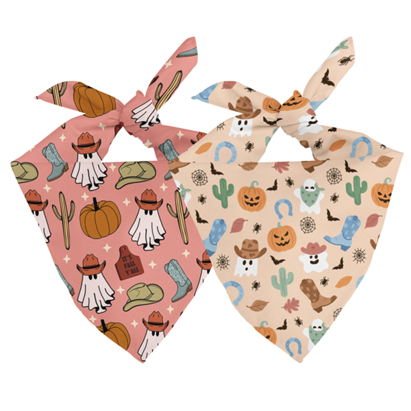 Fall Tie-On Bandana