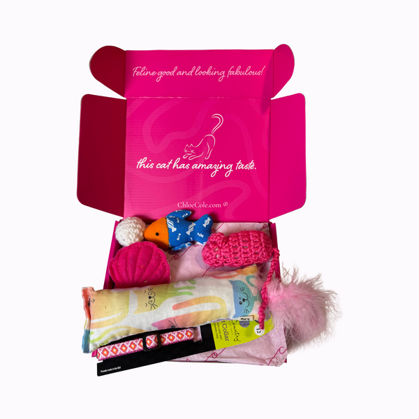 Pink Crush Breakaway Collar And Catnip Toy Collection
