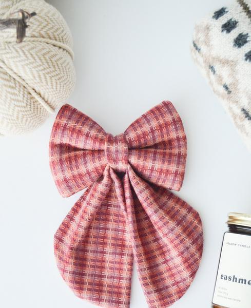 Red and Pink Sailor Bow and Bow Tie