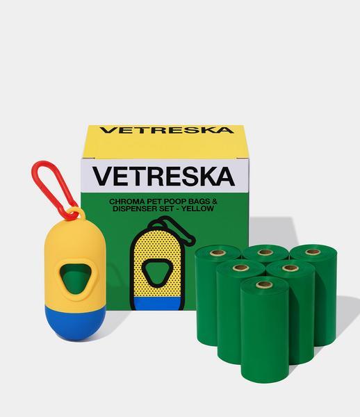 Chroma Poop Bags And Dispenser Set