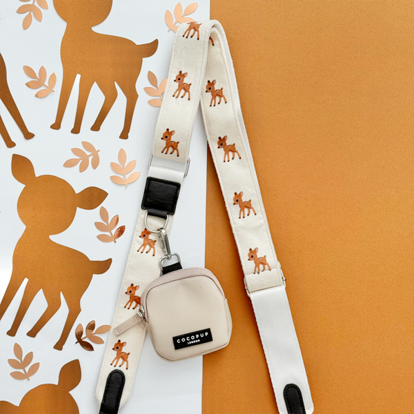 Fleecy Fawn Bag Strap