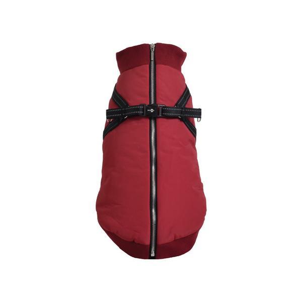 Padded Bomber With Fleece Lining And Integrated Harness
