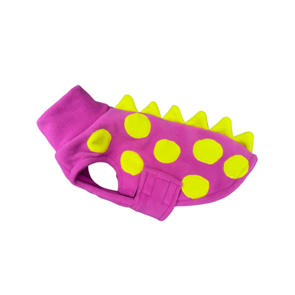 Special Edition Fuchsia And Neon Dino Coat