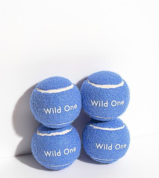 Classic Tennis Ball Toy Set with Natural Rubber Core and Pet-Safe Felt